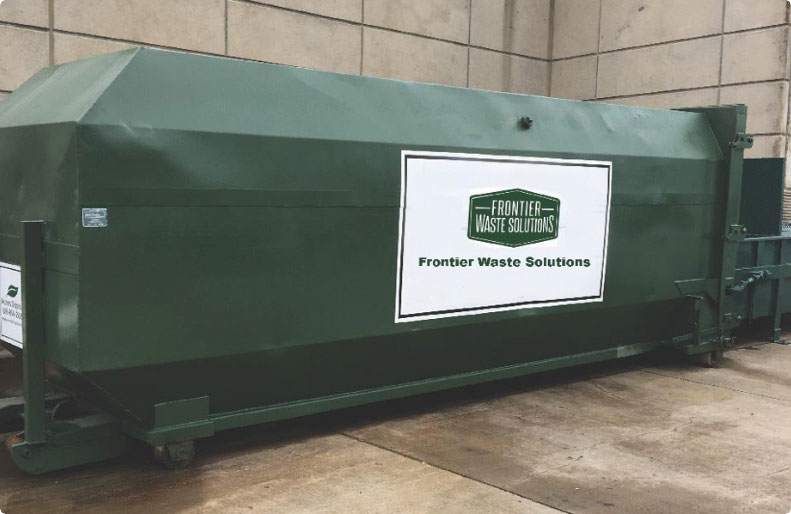 Commercial Trash Compactor for apartments, warehouses, factories and industrial use