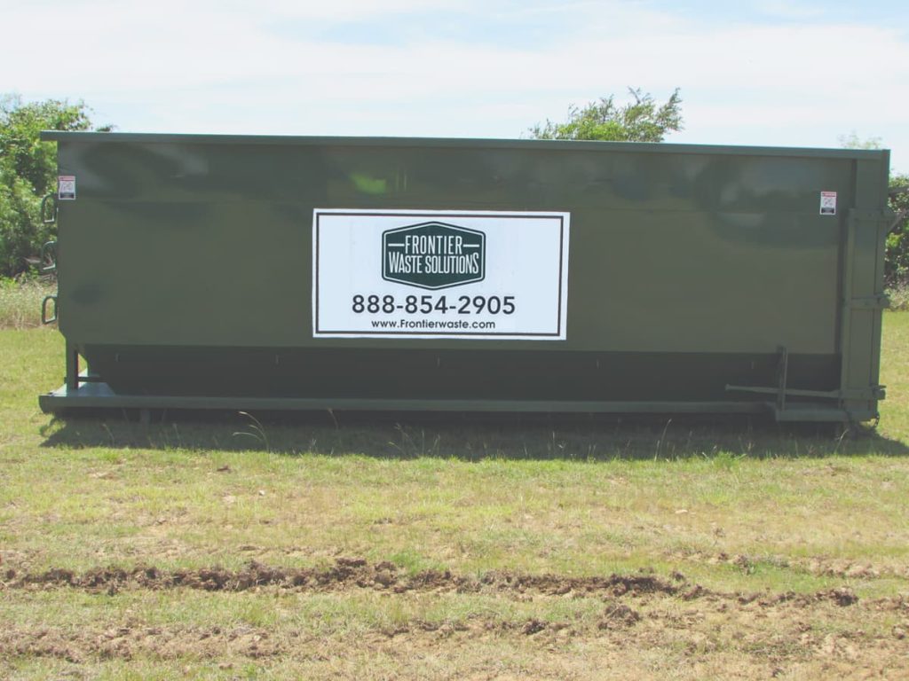 roll away container rental in Garland TX