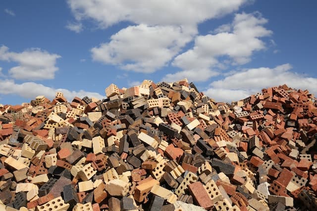 How to Dispose of Bricks - Frontier Waste Solutions