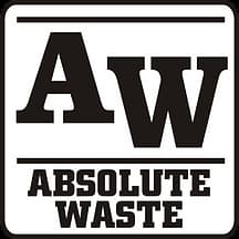Absolute waste logo