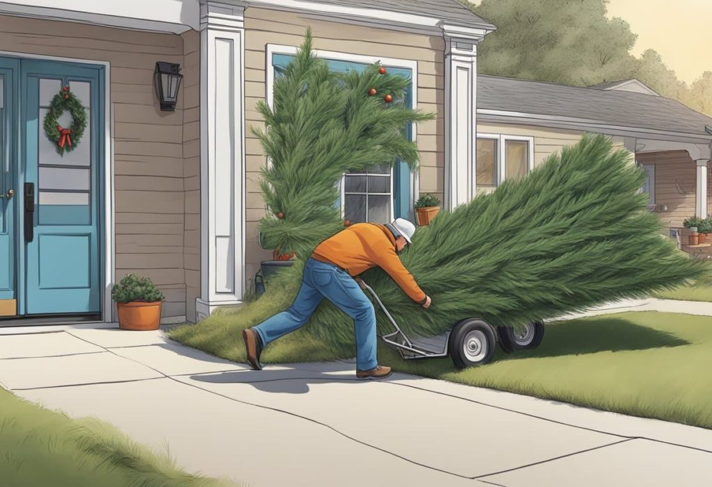 How to Get Rid of a Christmas Tree in Texas