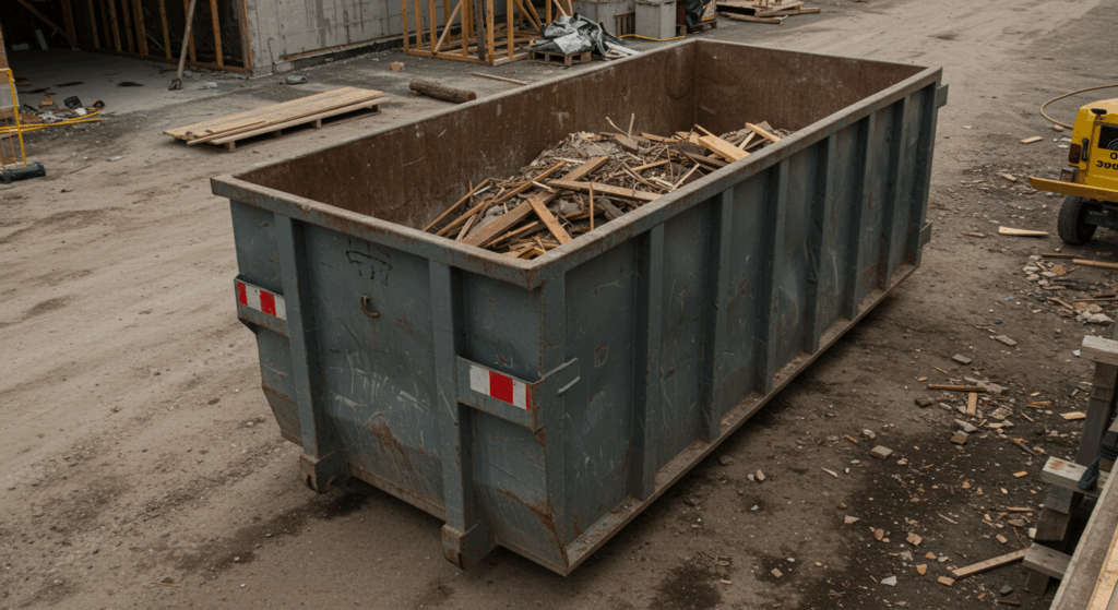 dumpster for moving