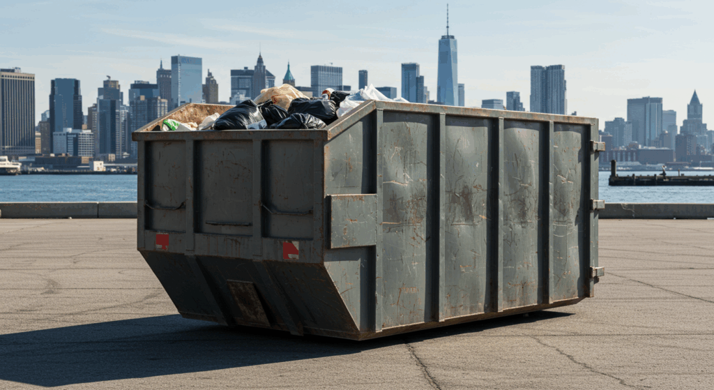 how to move a dumpster