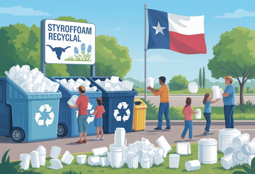 what to do with styrofoam