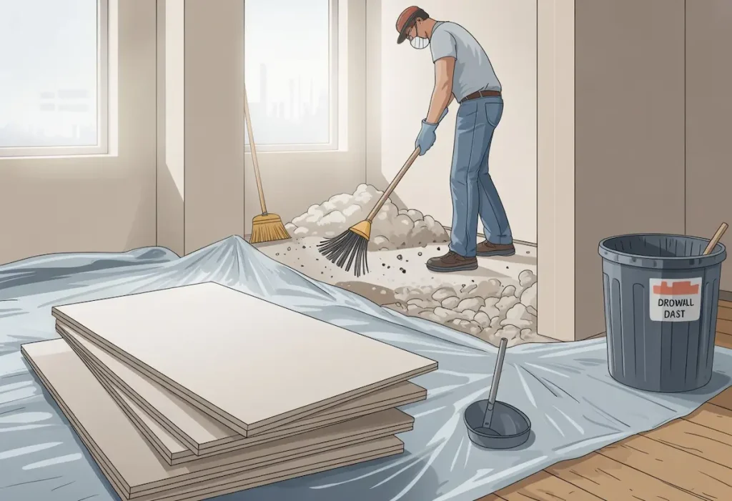 Clean The Space From Top To Bottom