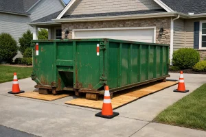 Driveway Protection for Dumpster Rental: How to Prevent Damage During Your Project