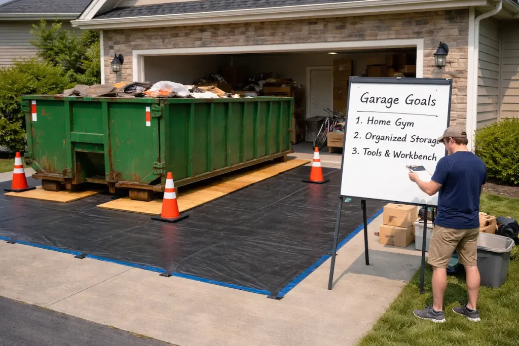 Set A Clear Goal For Your Garage Transformation