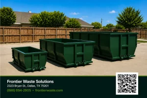 How Much Does It Cost to Rent a Roll-Off Dumpster in Dallas