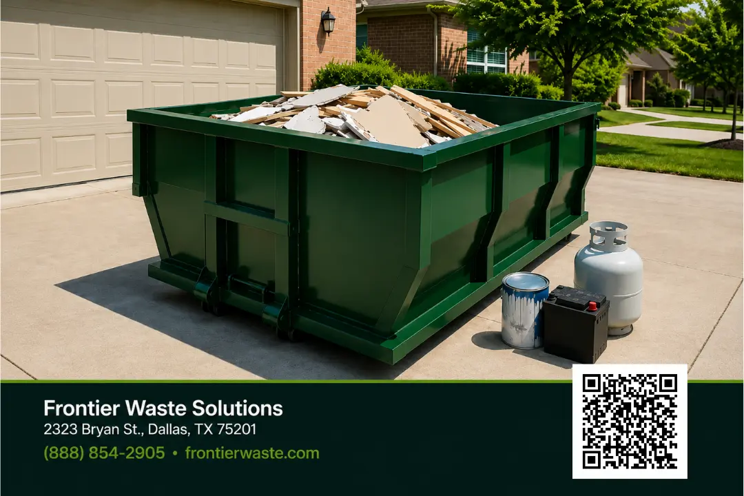 What Can’t You Put in a Roll-Off Dumpster in Dallas