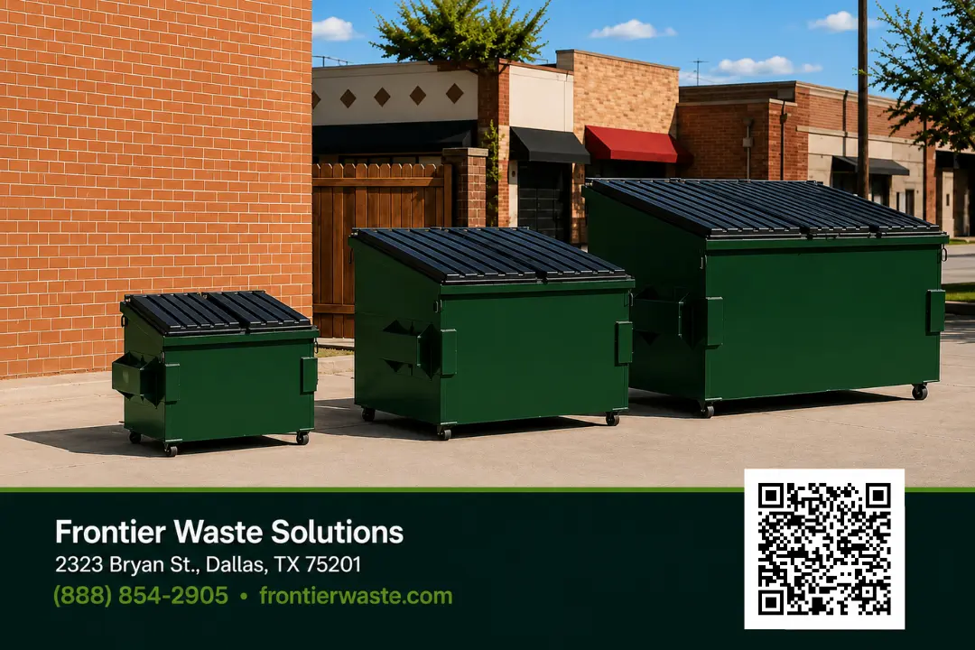 What Size Commercial Dumpster Does My Business Need (Dallas Guide)