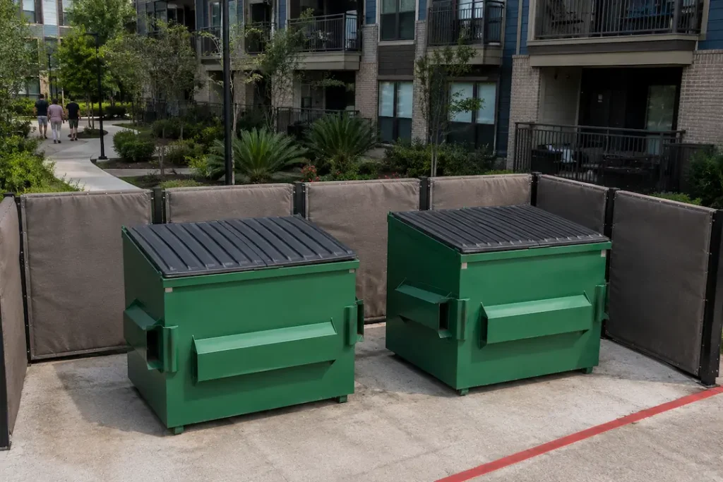 apartment complex dumpster service Dallas TX