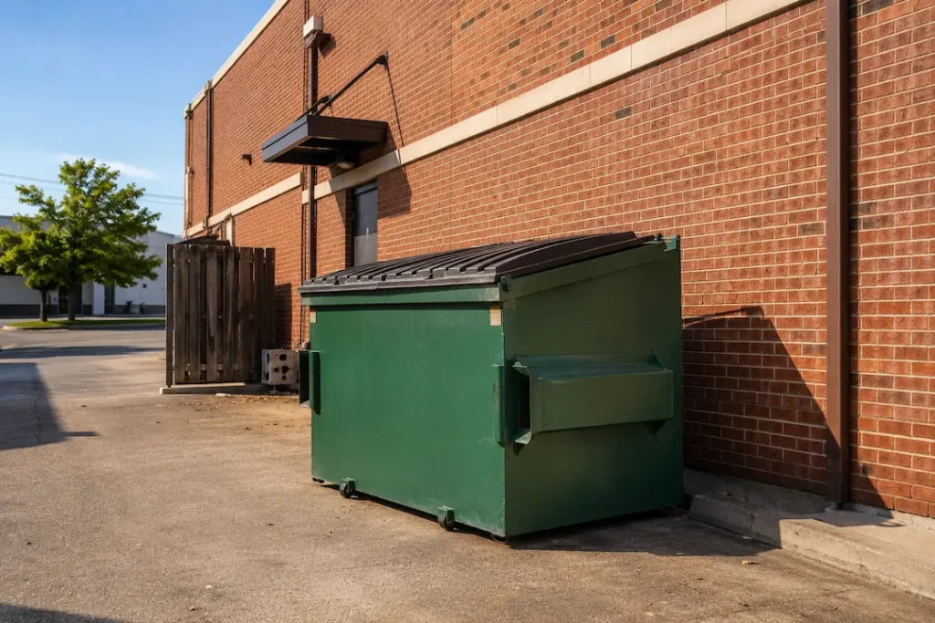 commercial dumpster size Dallas
