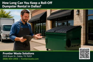how to set up commercial trash service dallas