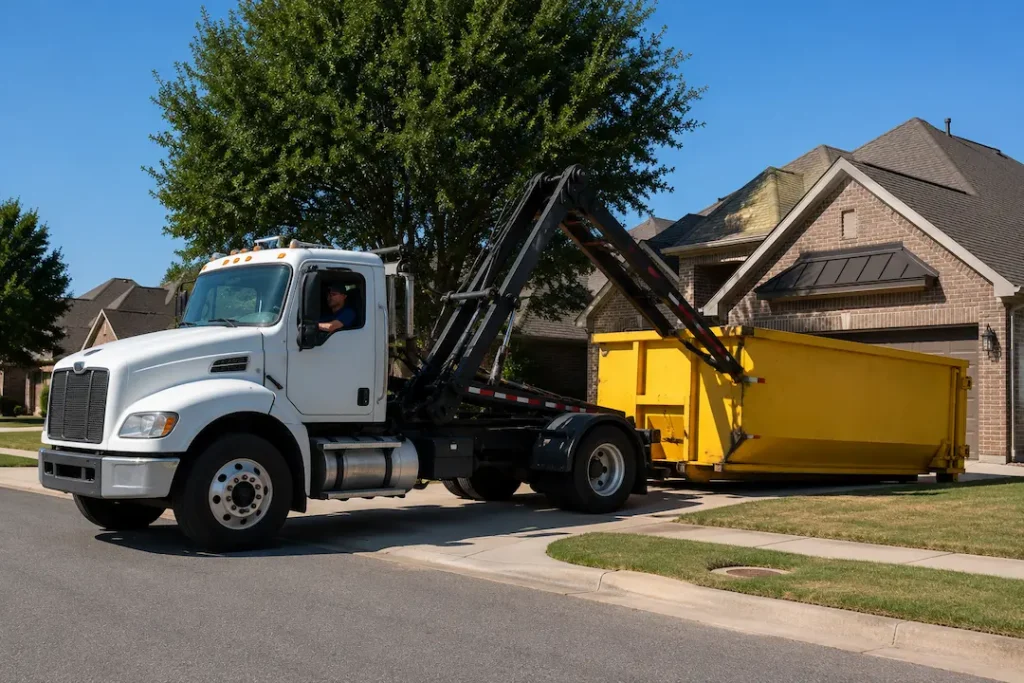 roll off dumpster rental Dallas Frontier Waste