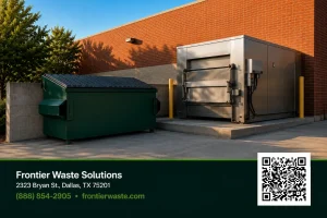 trash compactor or dumpster Dallas
