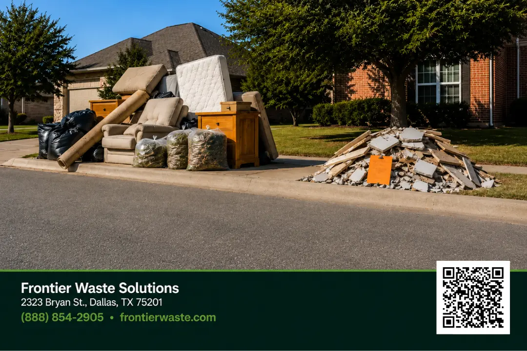 Dallas bulk trash construction debris