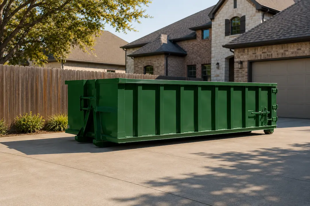 stop people from dumping in your dallas dumpster rental